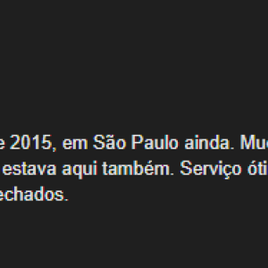 Valiação no google - Marília